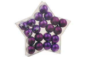 Rapid Delivery for Factory In Guangzhou -  Christmas balls set christmas ornament 10152 – Kingstone