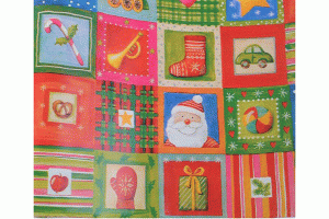 Christmas Wrapping Paper yiwu Christmas decorations10024
