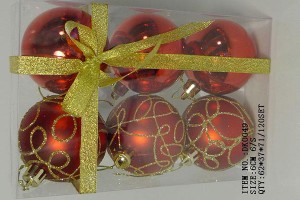 Christmas gift christmas glass ball factory wholesale glass ball christmas ornament10037