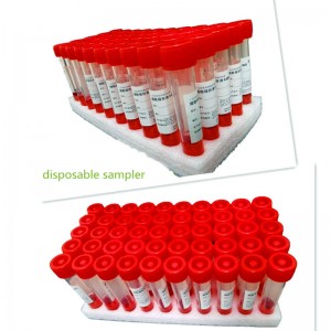 A qualified disposable sampler disposable swab sampling tube collection swab from kingstone