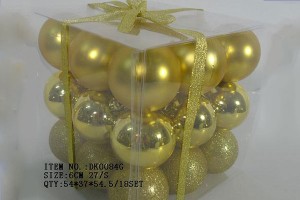 Christmas gift christmas glass ball factory wholesale glass ball christmas ornament10050