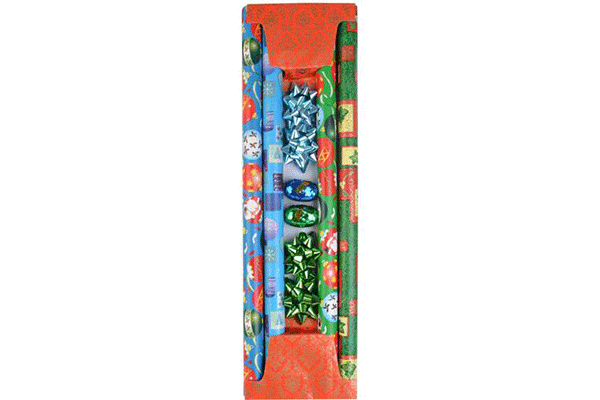 Factory wholesale Wrapping Paper Foil -  Christmas Wrapping Paper Rolls yiwu Christmas decorations10065 – Kingstone