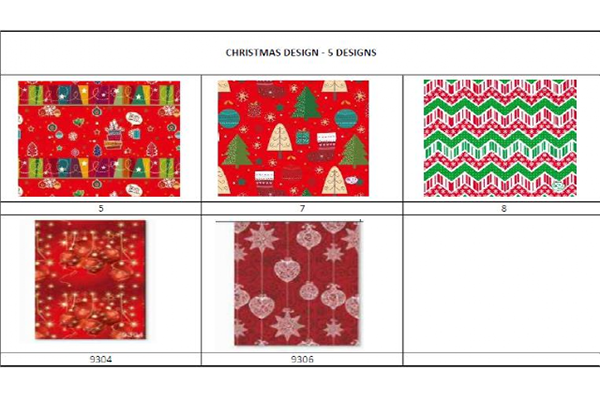 Factory Supply Korean Wrapping Paper -  Christmas Wrapping Paper yiwu Christmas decorations10001 – Kingstone