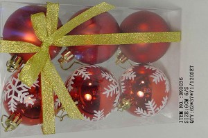 Christmas gift christmas glass ball factory wholesale glass ball christmas ornament10036