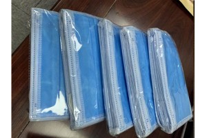  stock Non woven 3 ply disposable surgical face medical mask aganist Coronavirus Face Masks—M1005