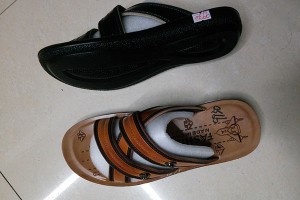 Sandals slippers yiwu footwear market yiwu shoes10406