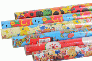 Christmas Wrapping Paper Rolls yiwu Christmas decorations10060