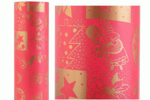 Christmas Wrapping Paper Rolls yiwu Christmas decorations10048