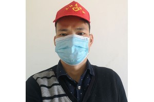  stock Non woven 3 ply disposable surgical face medical mask aganist Coronavirus Face Masks—M1005