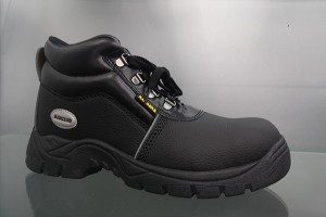 leather safety shoes with CE, Anti static construction waterproof safety boots  Yiwu shoes