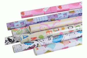 Christmas Wrapping Paper Rolls yiwu Christmas decorations10057