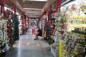 Yiwu christmas market&street