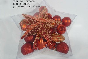 Online Exporter China Sourcing - Christmas gift christmas glass ball factory wholesale glass ball christmas ornament10119 – Kingstone
