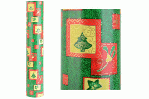 Christmas Wrapping Paper Rolls yiwu Christmas decorations10062