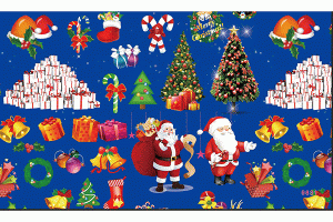 Christmas Wrapping Paper yiwu Christmas decorations10018